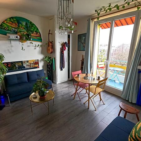 Canopee, Paisible, Chaleureux, Lumineux, Balcon Paryż Zewnętrze zdjęcie