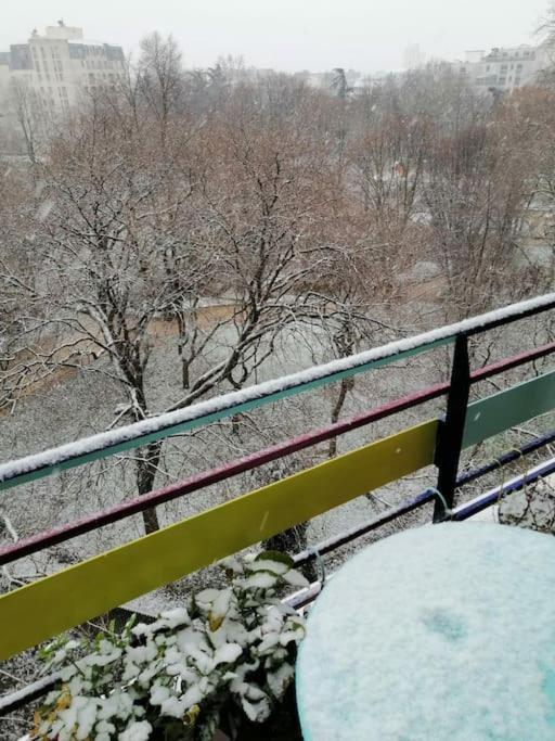 Canopee, Paisible, Chaleureux, Lumineux, Balcon Paryż Zewnętrze zdjęcie