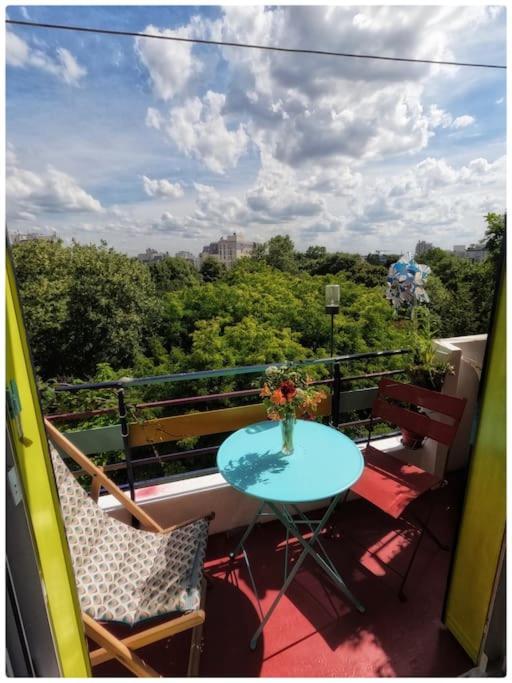 Canopee, Paisible, Chaleureux, Lumineux, Balcon Paryż Zewnętrze zdjęcie